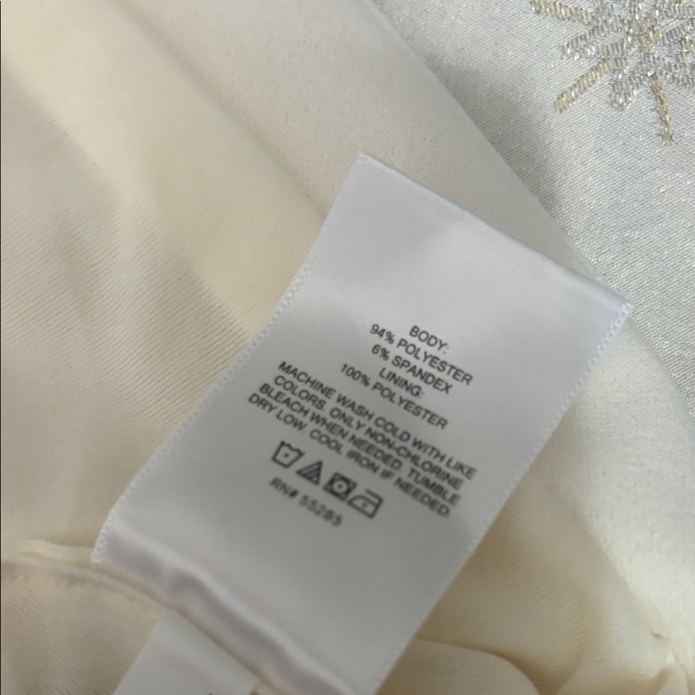 Express Cream Backless Top - Picture 5 of 5